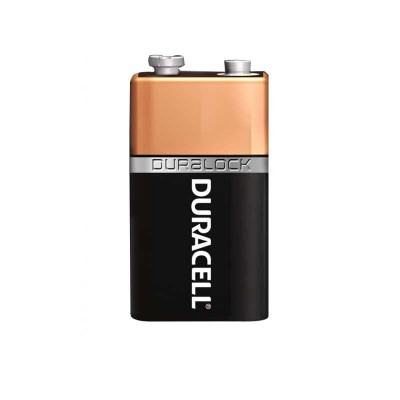 Bateria 9V Alcalina Duracell